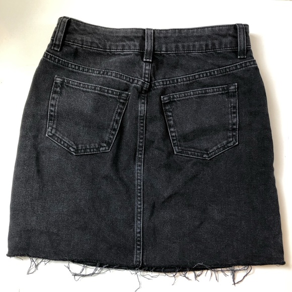 Topshop Moto Denim Mini Skirt - Picture 3 of 4